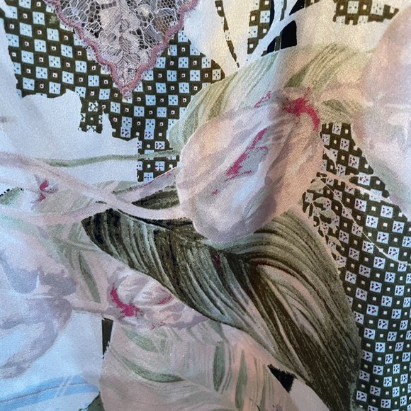 River Island Silky Camisole with Lace Detail - Picture 3 of 4